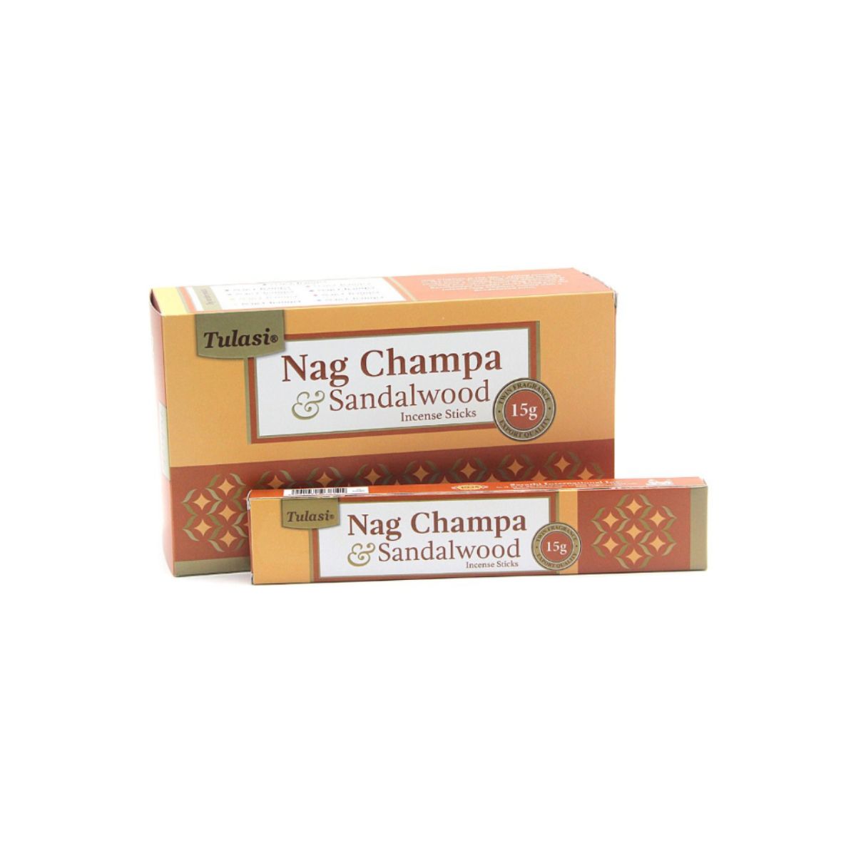 Incenso Tulasi Nag Champa e Sândalo