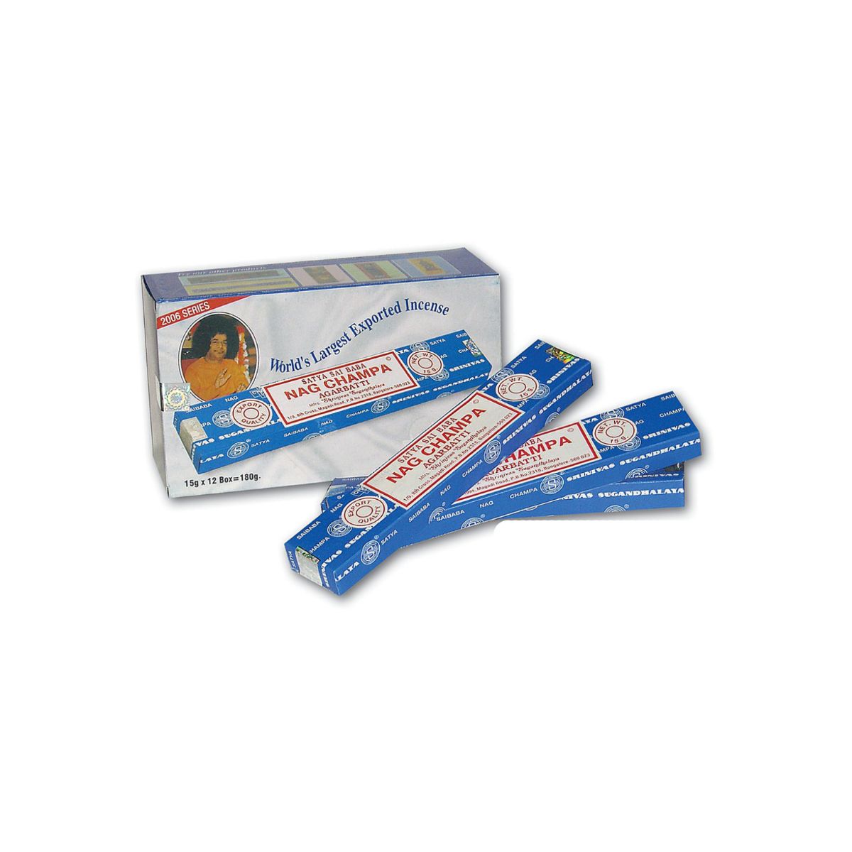 Incienso Nag Champa Agarbatti 15gr/40gr