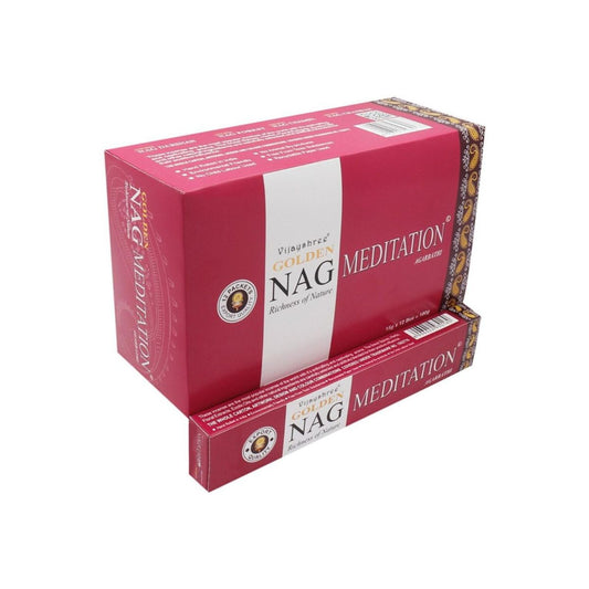 Golden Nag Meditation Incense