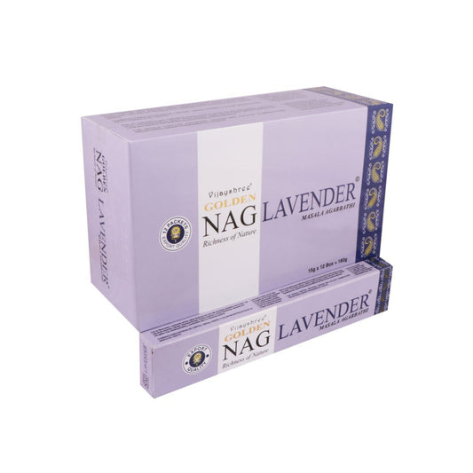 Incenso Golden Nag Champa Lavanda