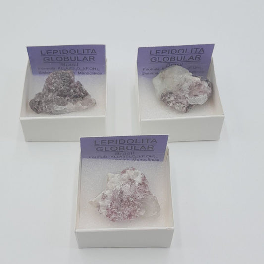 Stone/Mineral Lepidolite Globular