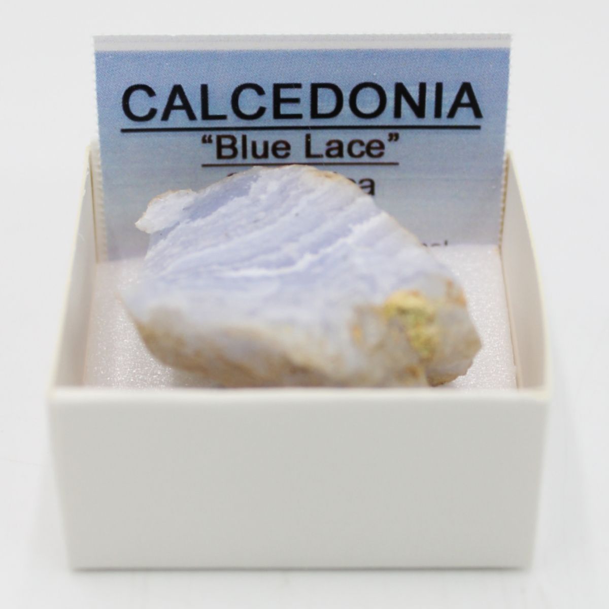 Piedra/Mineral Calcedonia (Encaje Azul)