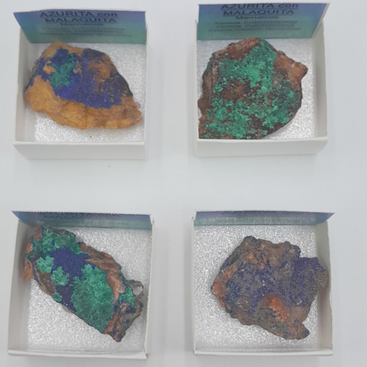 Piedra/Mineral Azurita con Malaquita