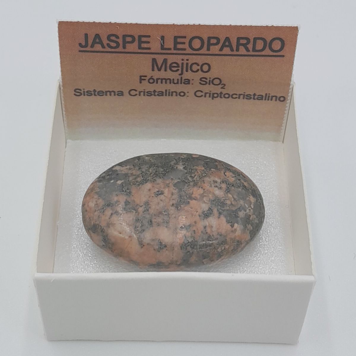 Pedra Mineral Jaspe Leopardo