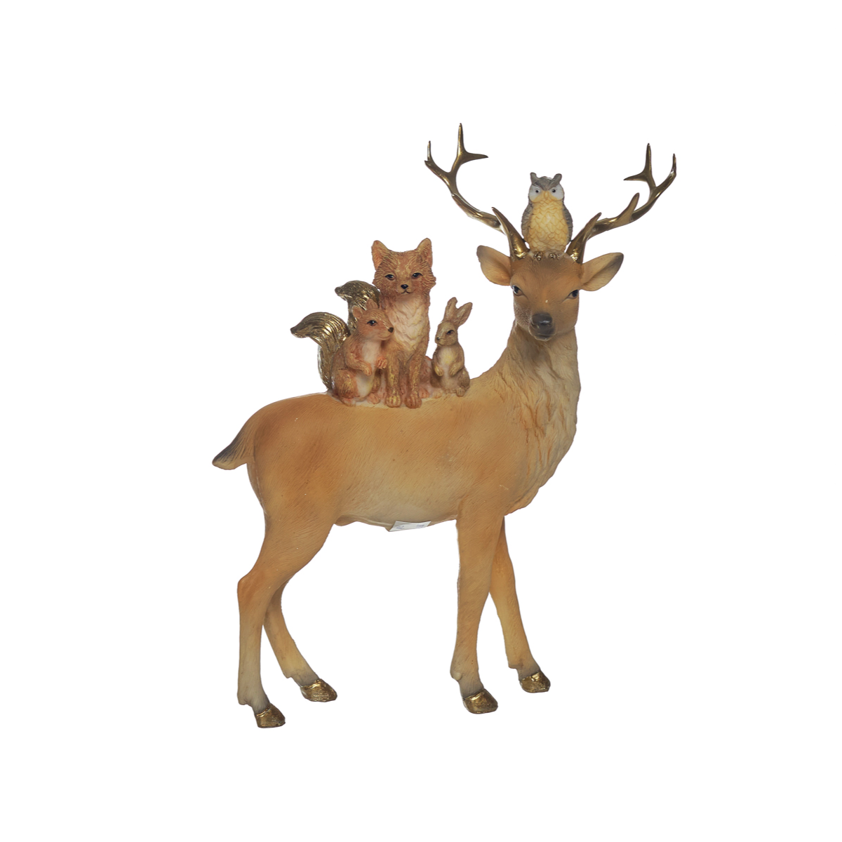 Figura Rena e Animais 24cm