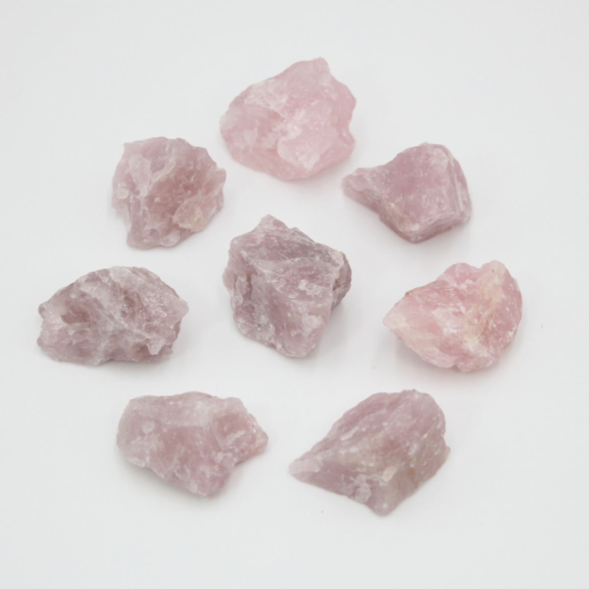 Pedra Mineral Bruta Quartzo Rosa 0.015-0.030g