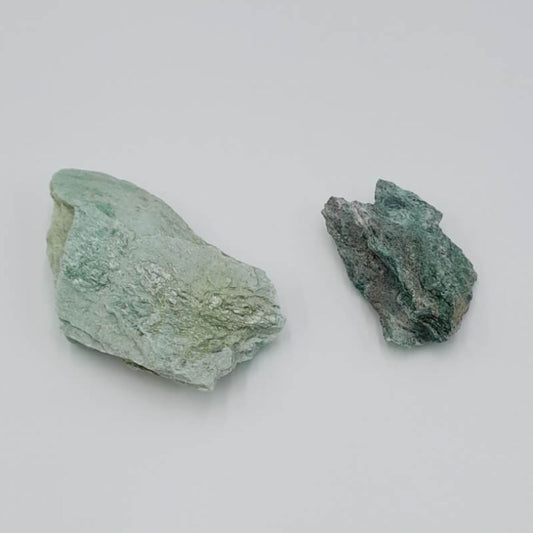 Pedra Mineral Bruta Fuchsite com Mica 6-8,5cm