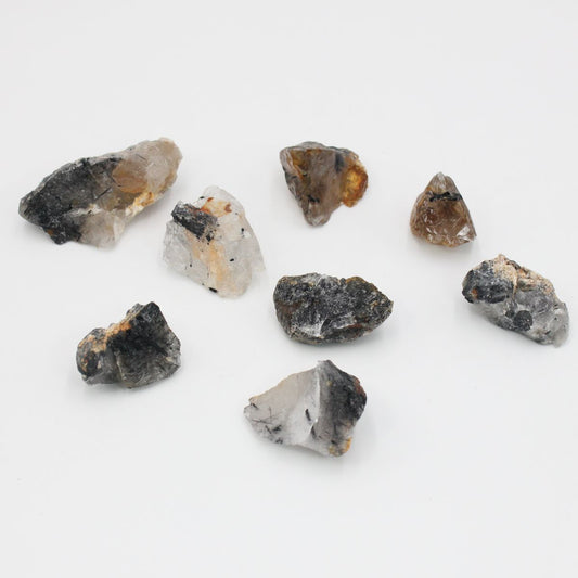 Pedra Mineral Quartzo de Turmalina