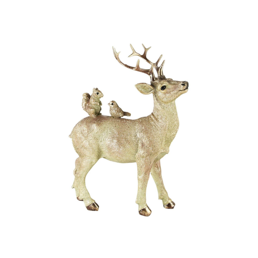 Figura Rena com Animais 21cm