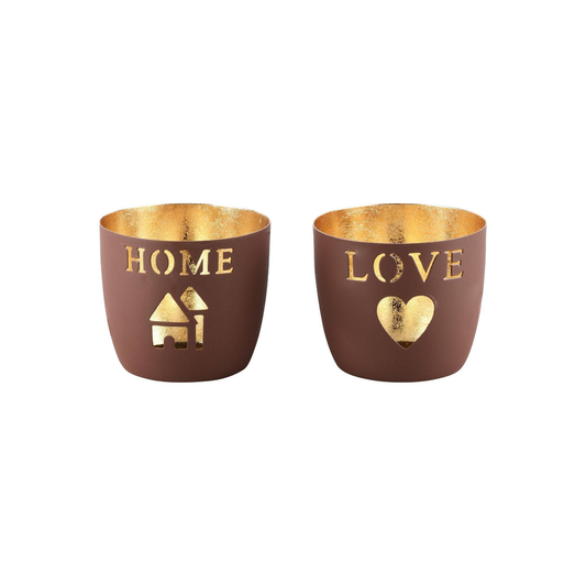 Porta-Vela Home/Love 10cm