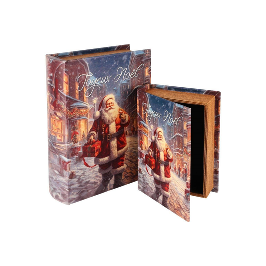 Caixa Livro Pai Natal