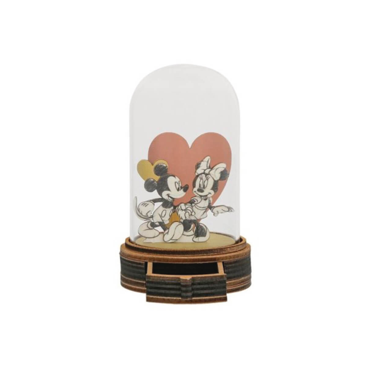 Estatueta Campânula Mickey & Minnie Disney