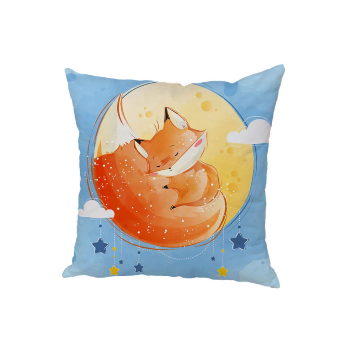 Fox on the Moon Cushion