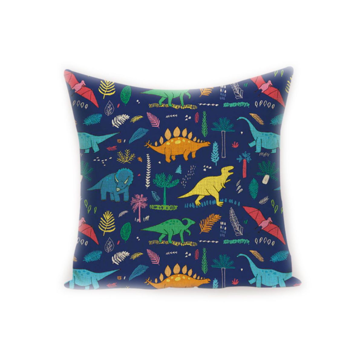 Blue Dinosaur Cushion