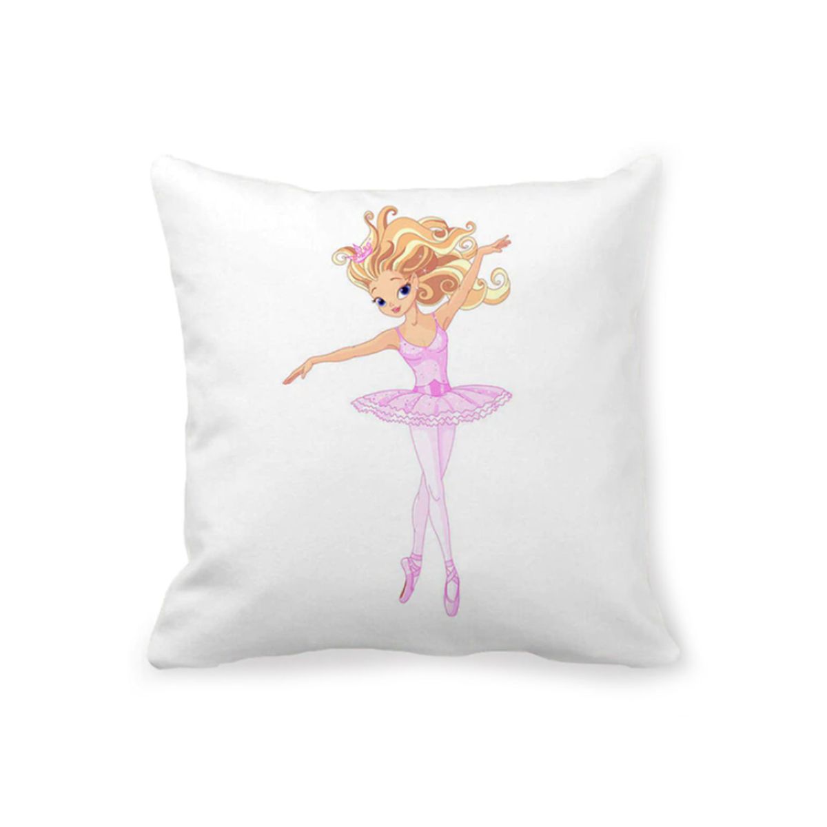 Pink Ballerina Cushion