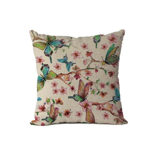 Butterflies and Flowers Cushion