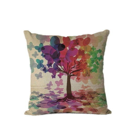 Colored Tree Cushion