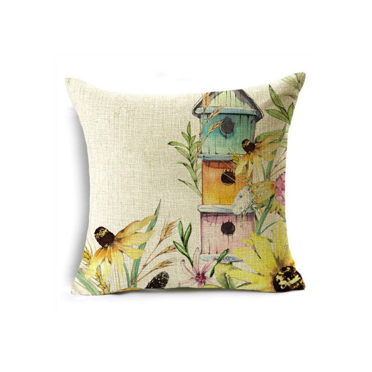 Cushion Nature House Birds