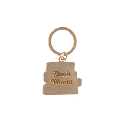 Porta Chaves Book Worm