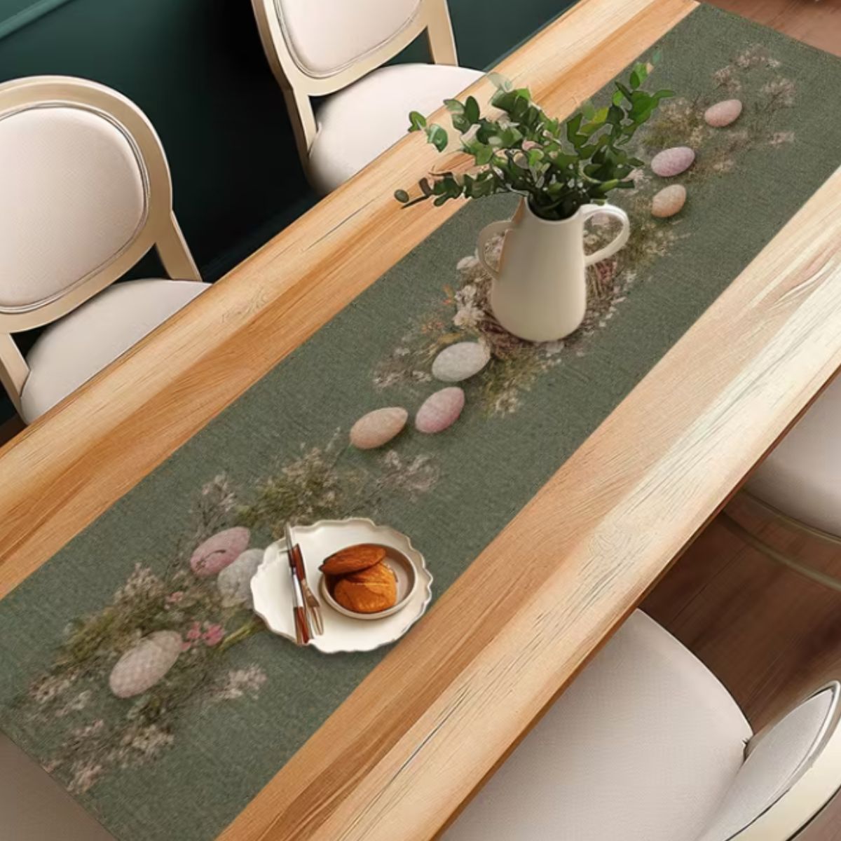 Caminho de Mesa Ovos de Páscoa