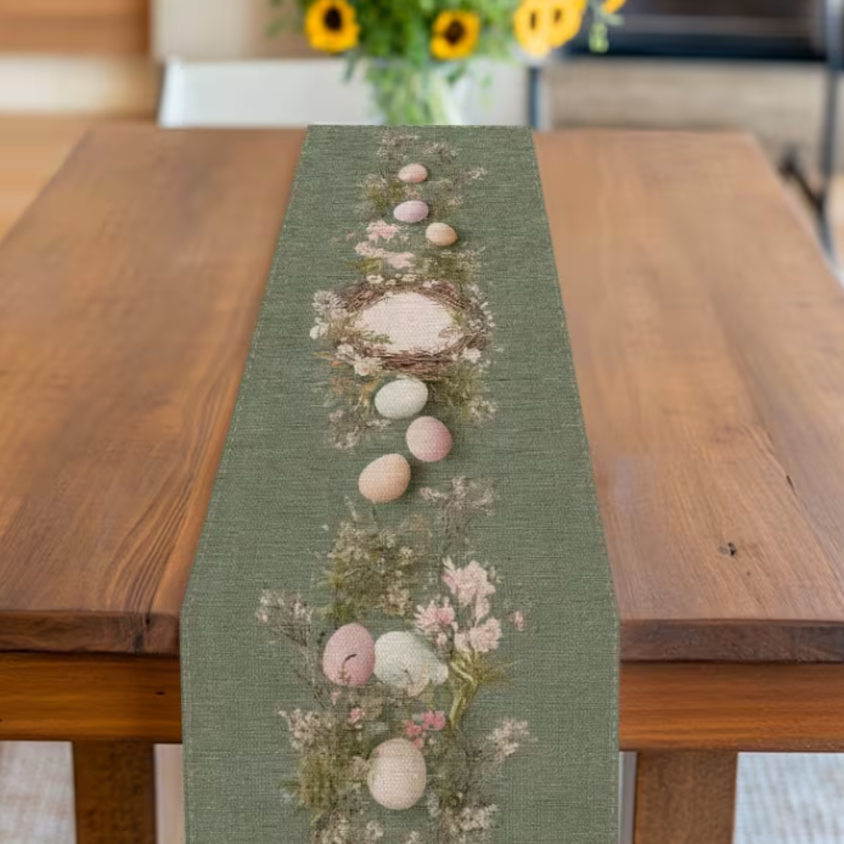 Caminho de Mesa Ovos de Páscoa