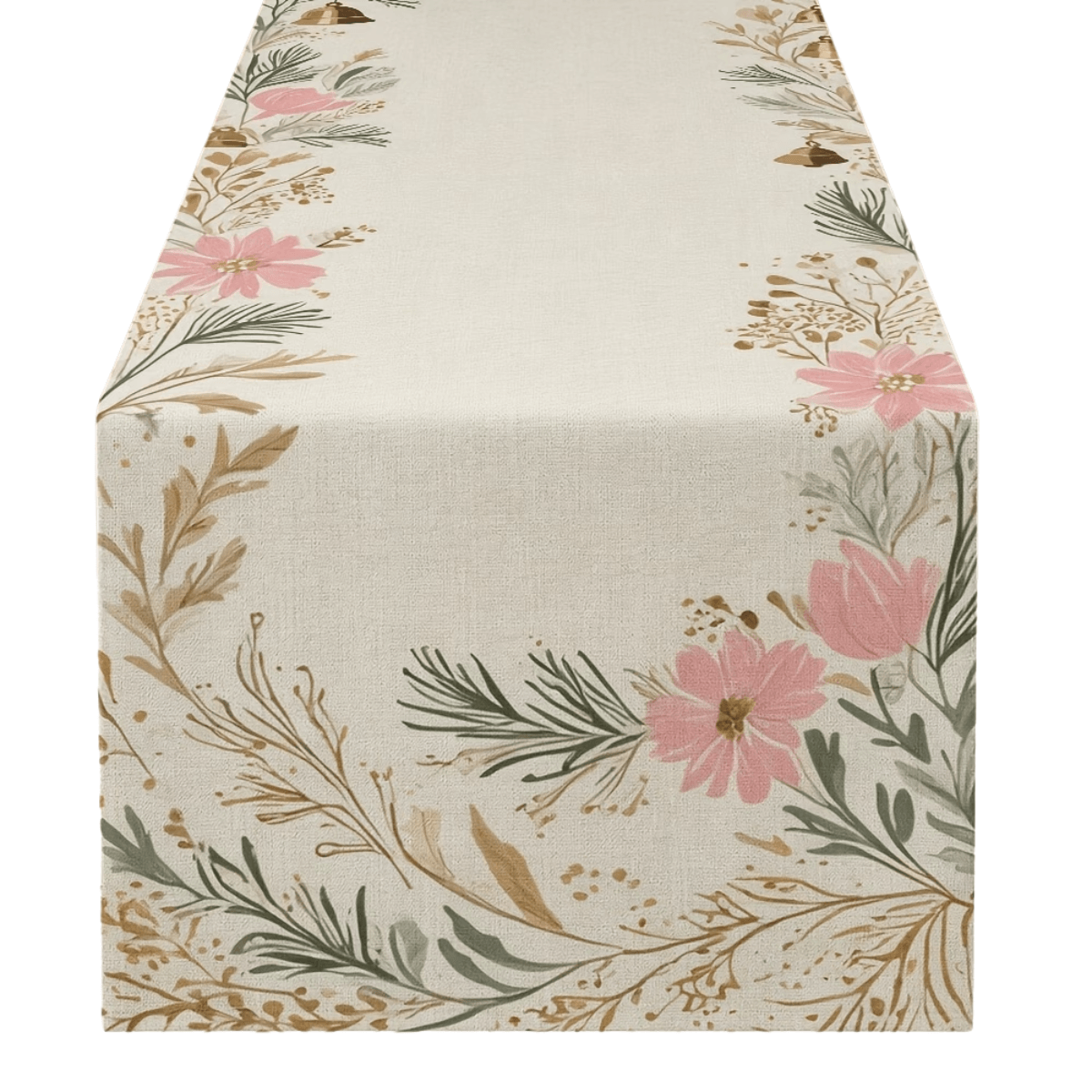 Caminho de Mesa Flores Rosa