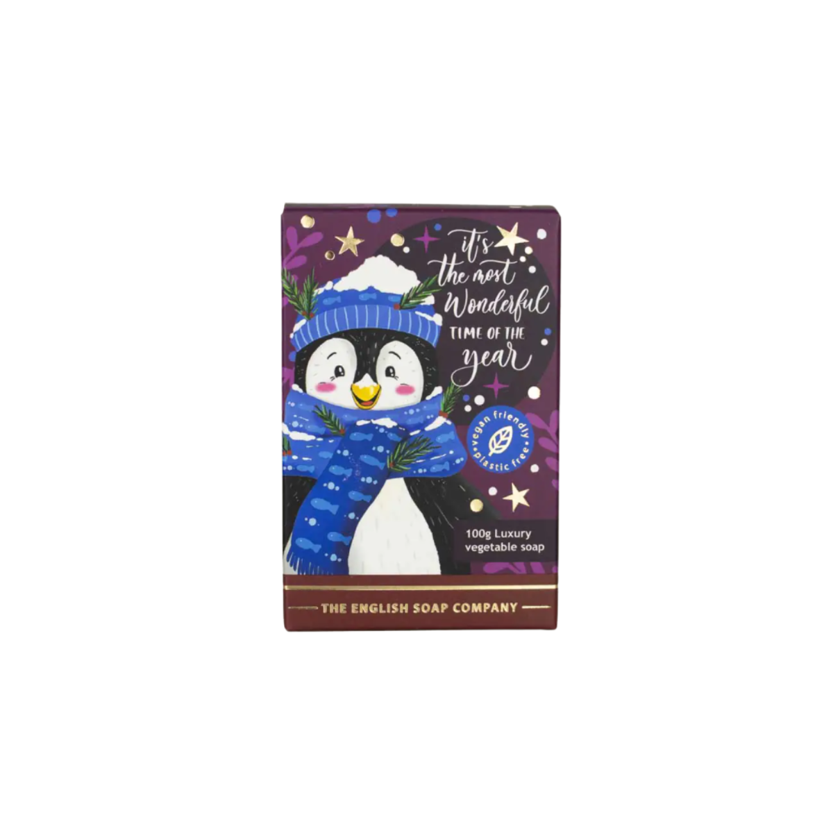 Sabonete Natal 100g Penguin The English Soap