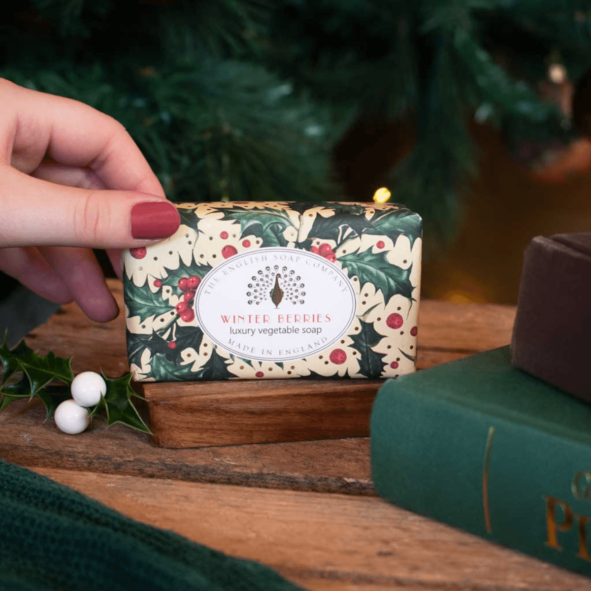 Sabonete Natal Winter Berries The English Soap