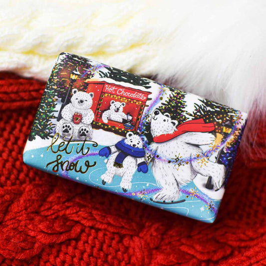 Sabonete Natal 190g Polar Bear The English Soap