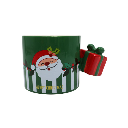 Mug with Christmas Trees