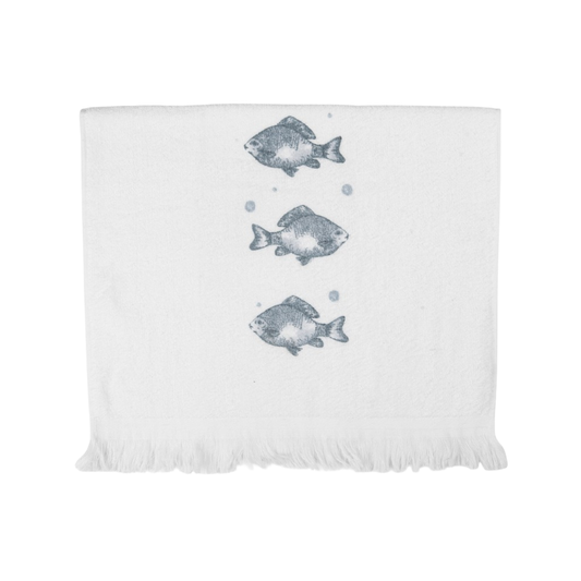 Toalha de Mãos Peixes Clayre & Eef