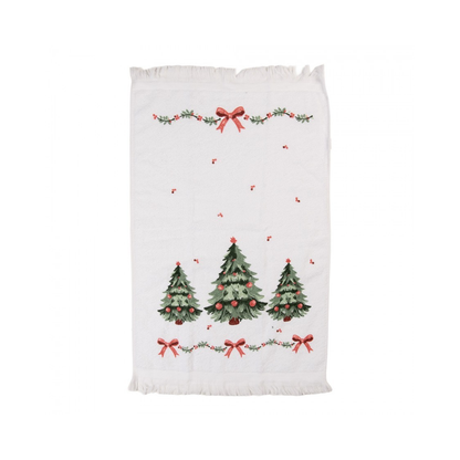 Toalha de Mãos Árvores de Natal Clayre & Eef