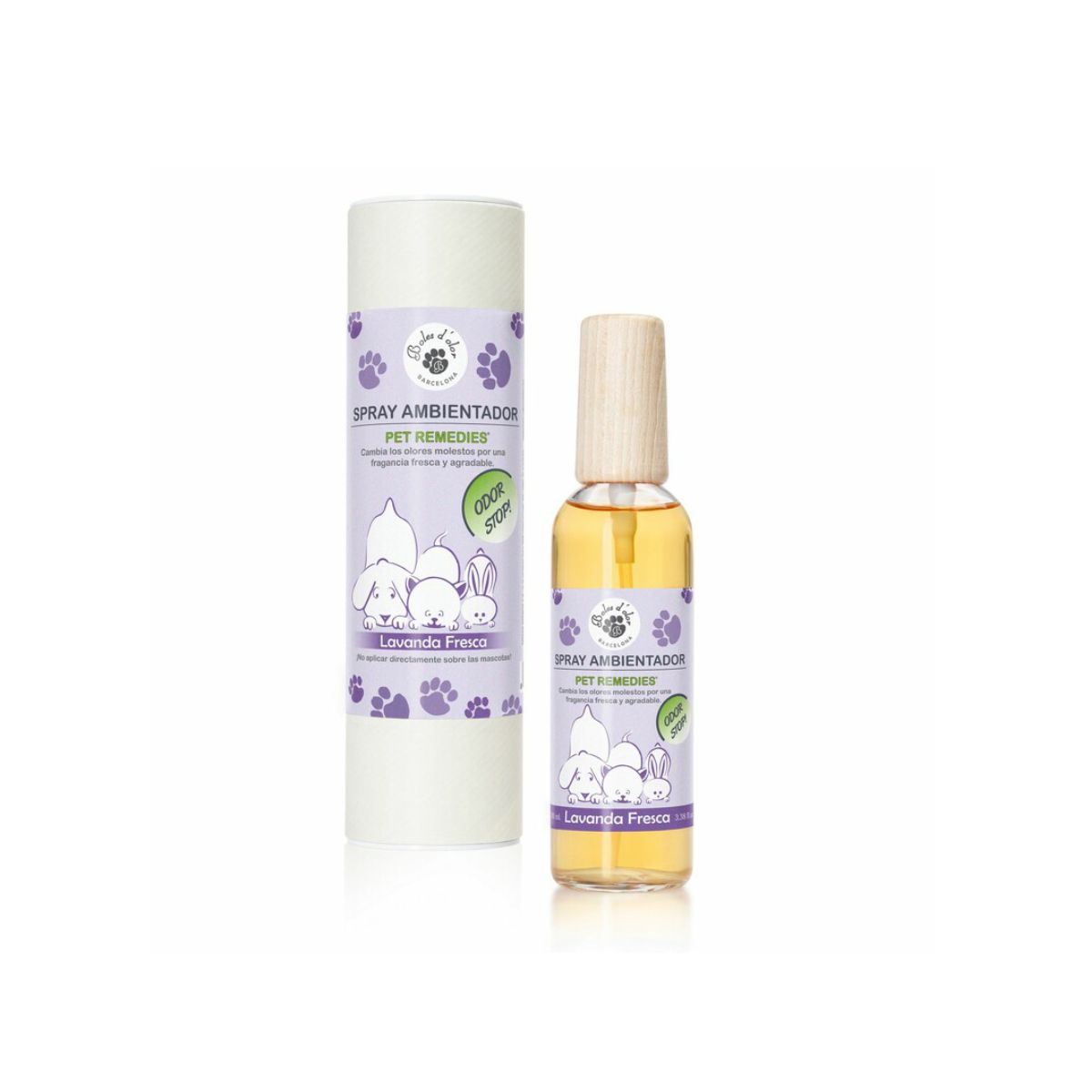 Ambientador Spray Pet Remedies Lavanda Fresca Boles d'olor