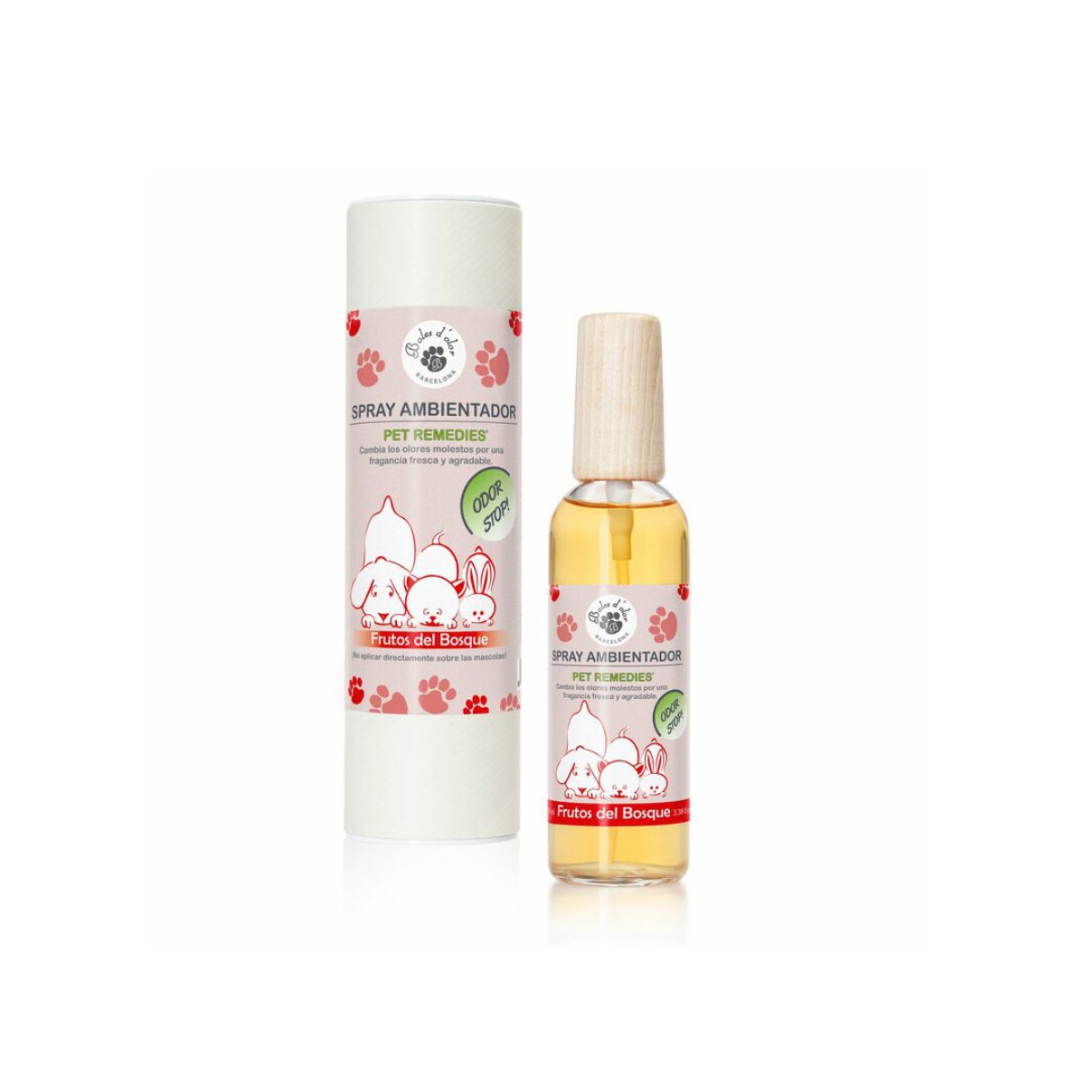 Ambientador Spray Pet Remedies Frutos do Bosque Boles d'olor