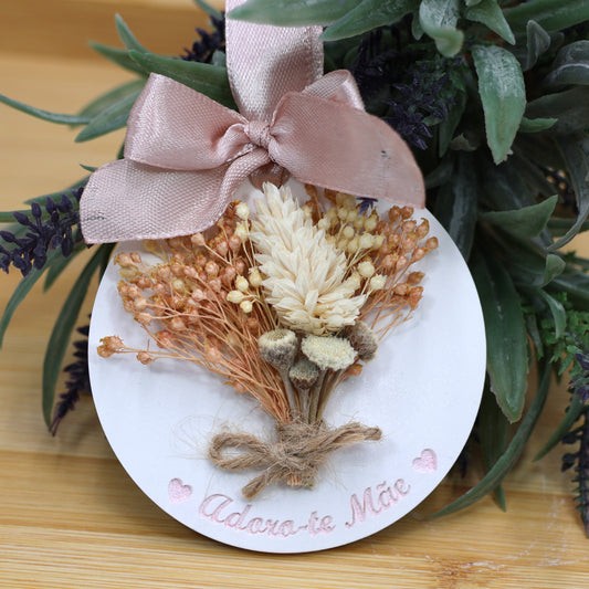 Gesso Perfumado Medalha "Adoro-te Mãe"