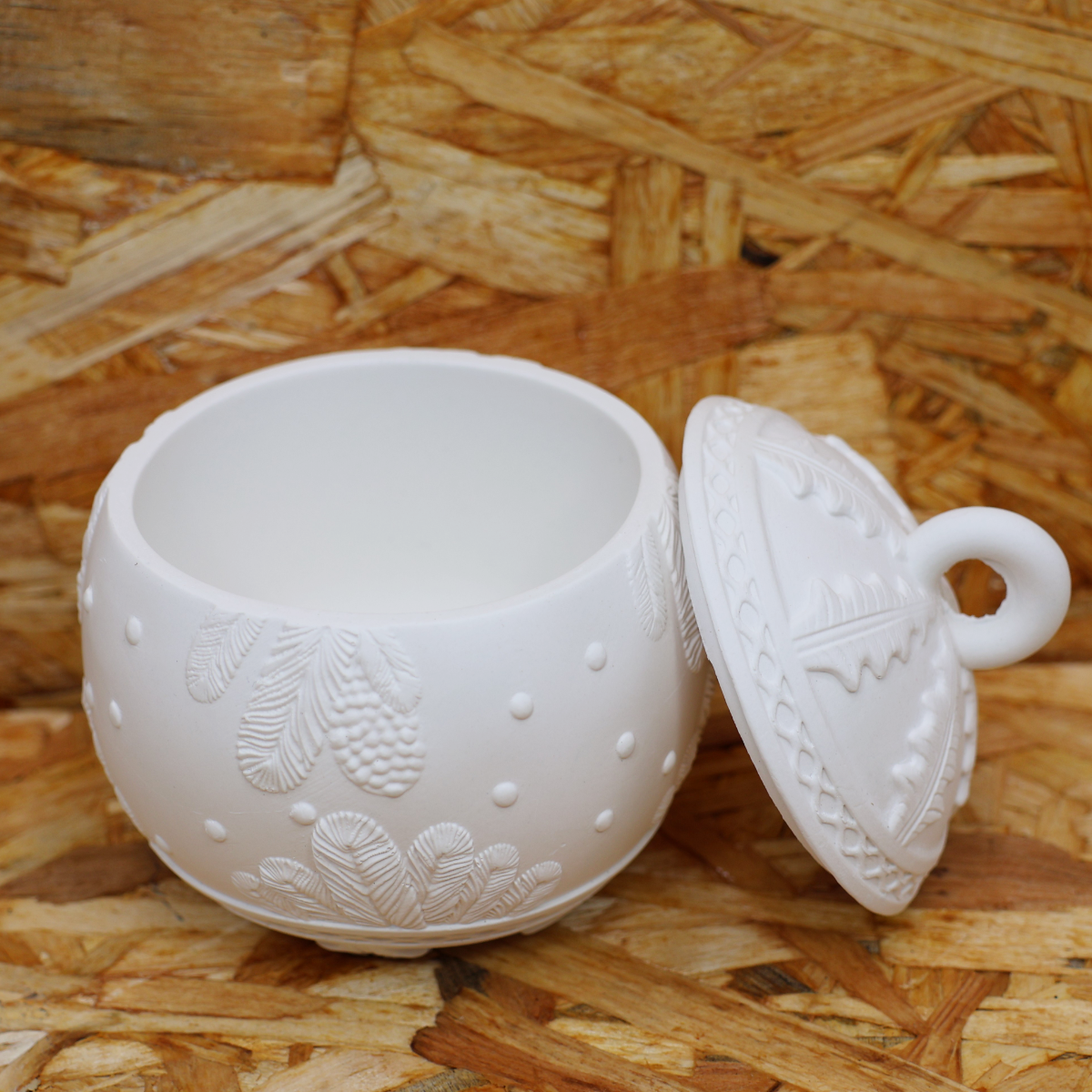 Gesso Perfumado Bola de Natal Branca