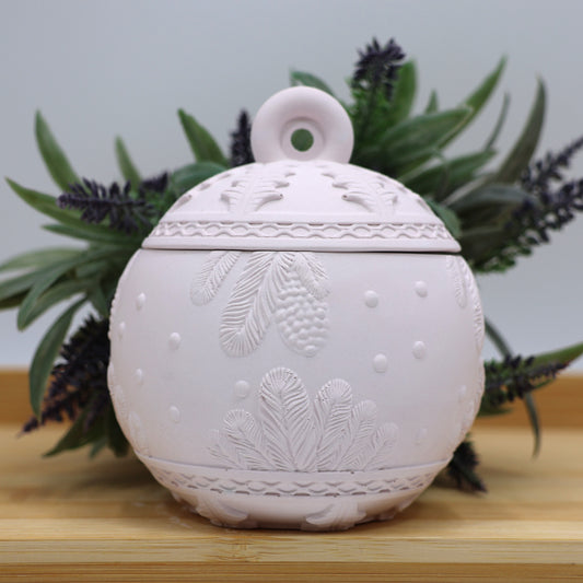 Gesso Perfumado Bola de Natal Rosa