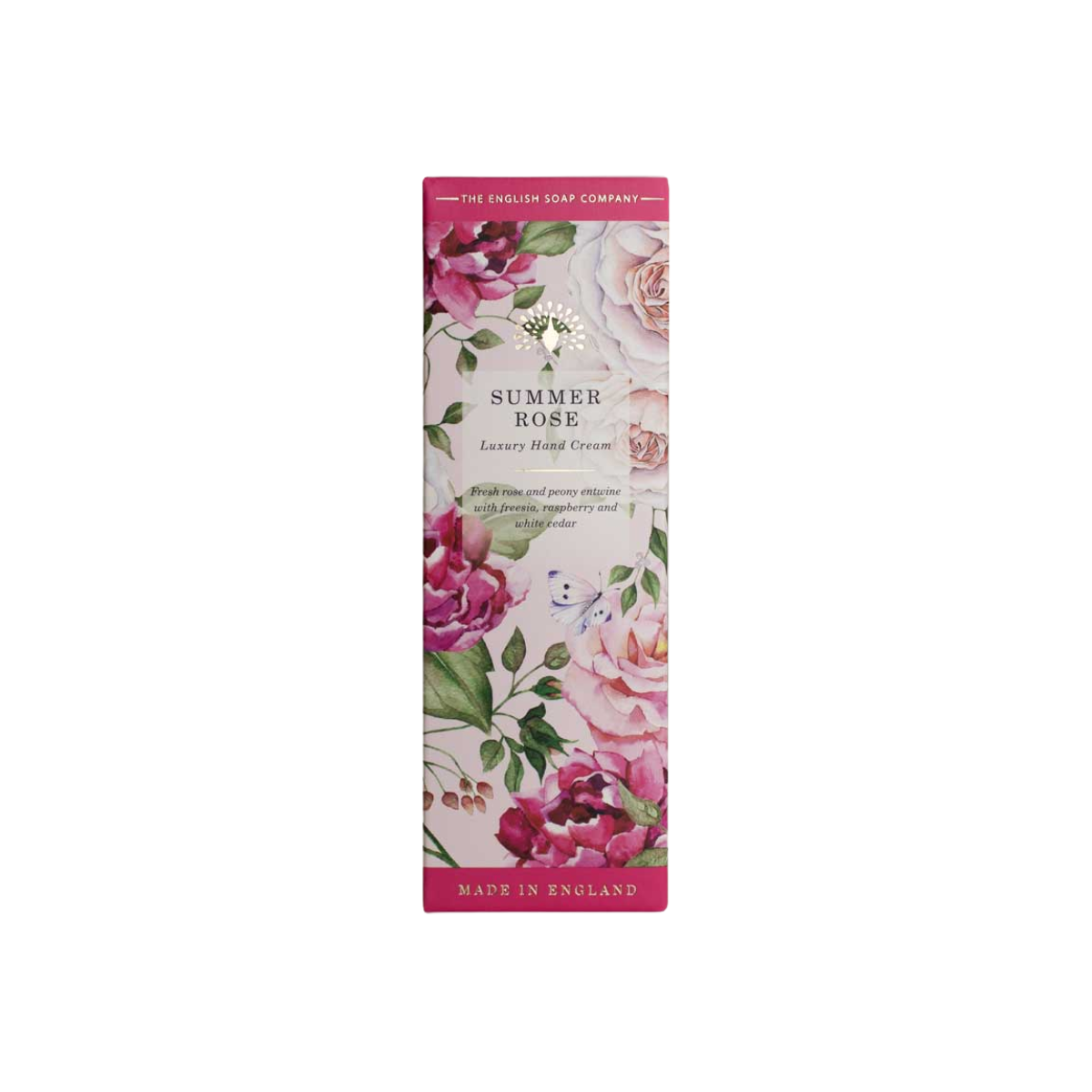 Creme de Mãos Summer Rose The English Soap