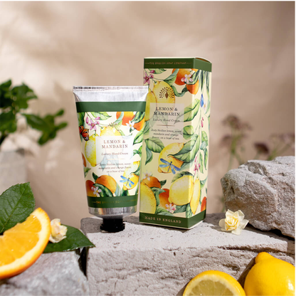 Creme de Mãos Lemon & Mandarin The English Soap