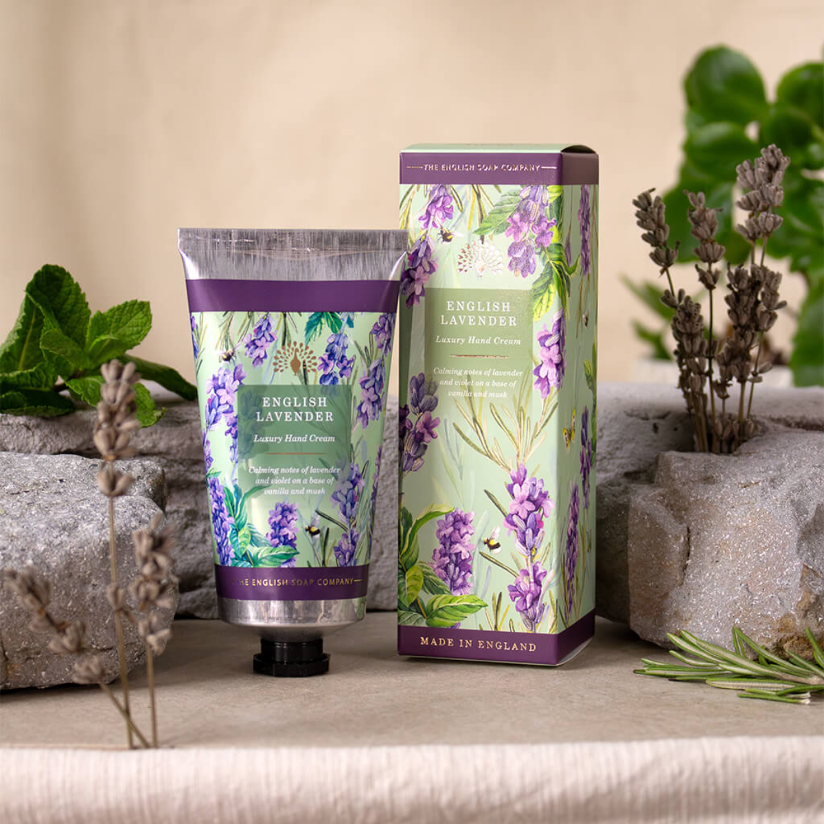 Creme de Mãos Lavender The English Soap
