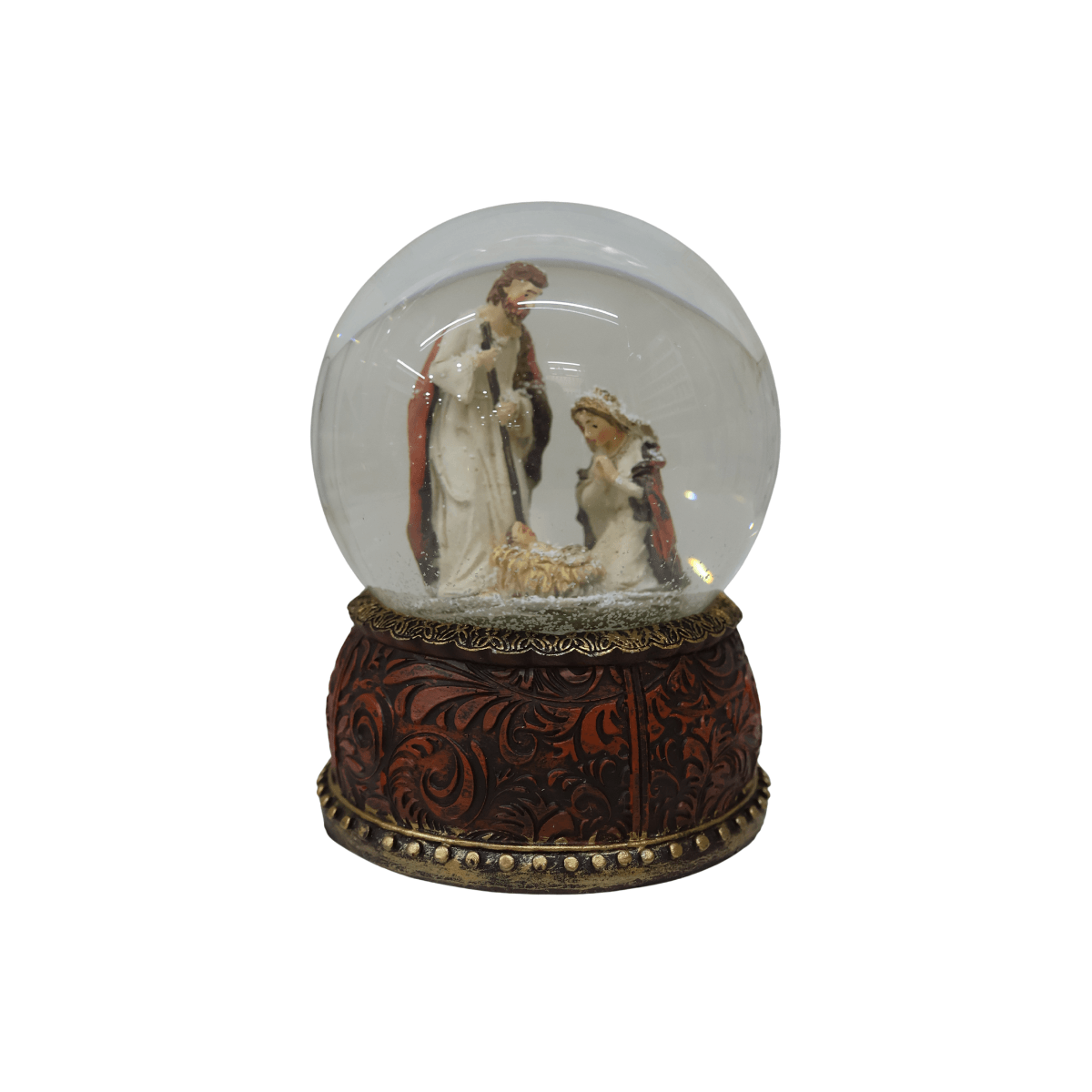 Globo de Neve com Música Sagrada Família