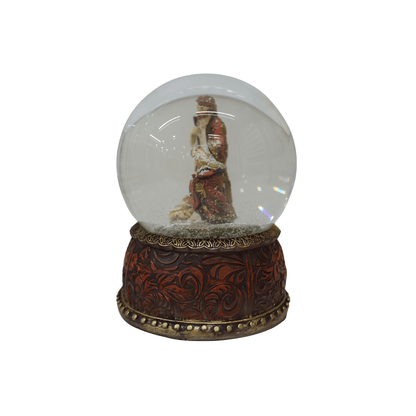 Globo de Neve com Música Sagrada Família