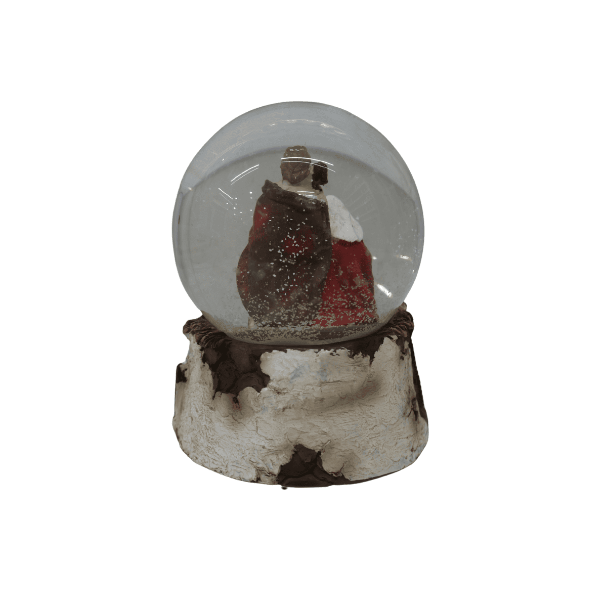 Globo de Neve com Música Sagrada Família