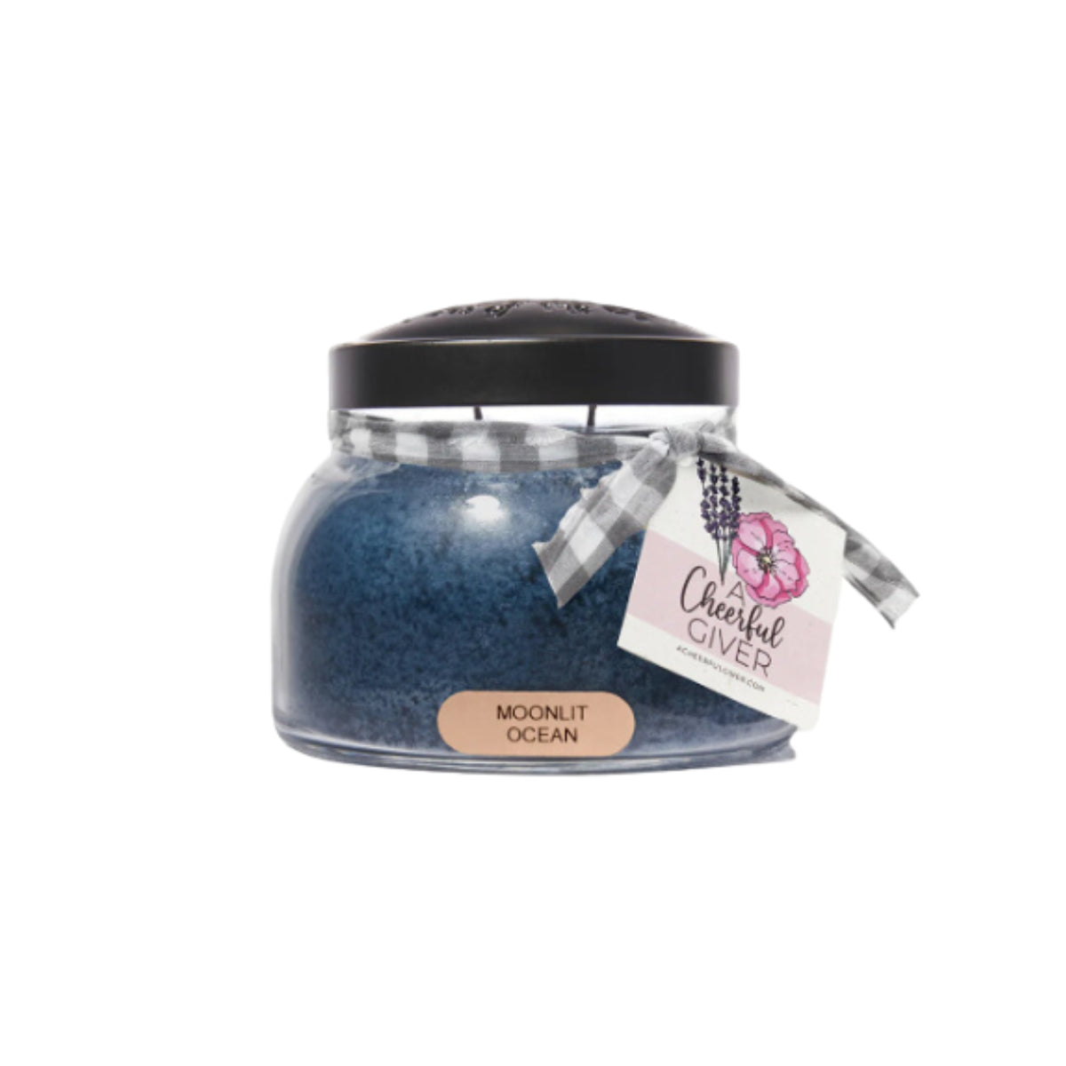 Vela Moonlit Ocean Cheerful Candle