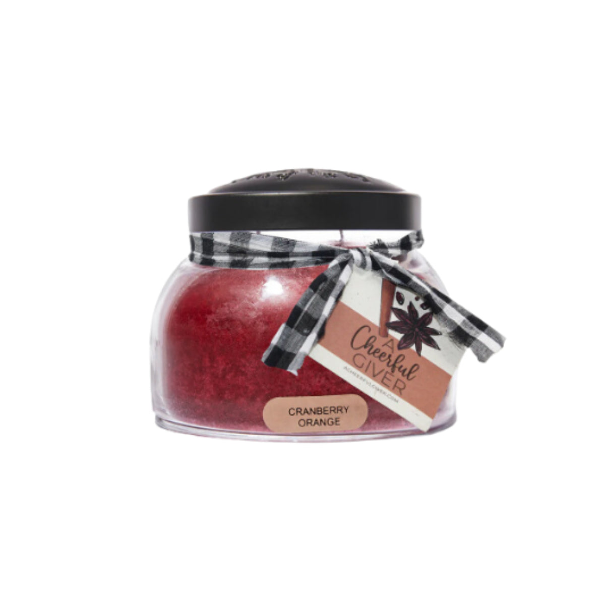 Vela Cranberry Orange Cheerful Candle