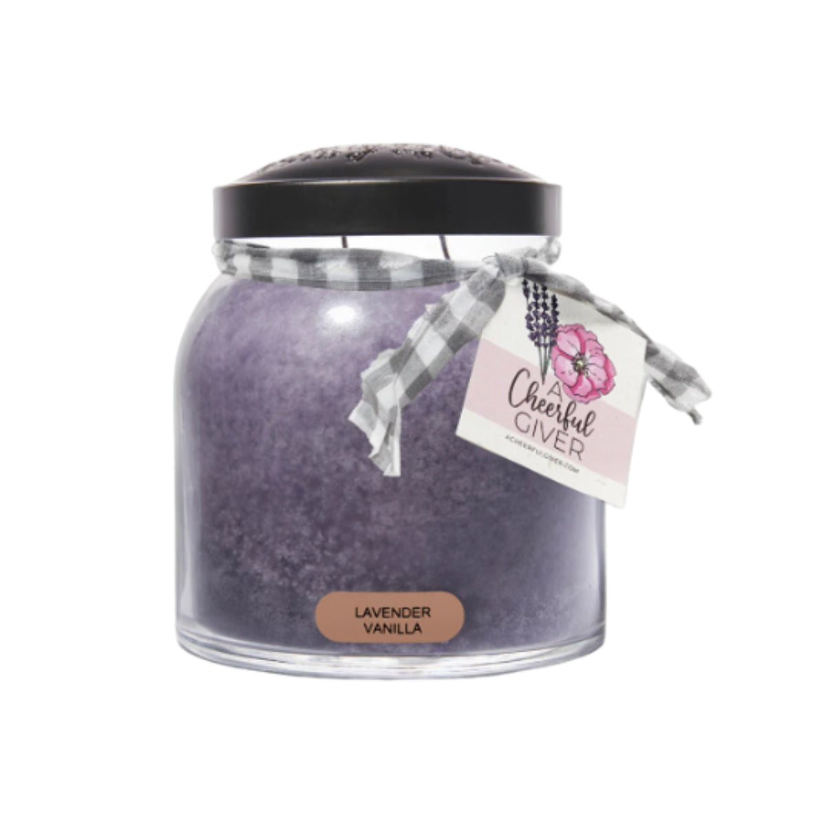 Vela Lavender Vanilla Cheerful Candle