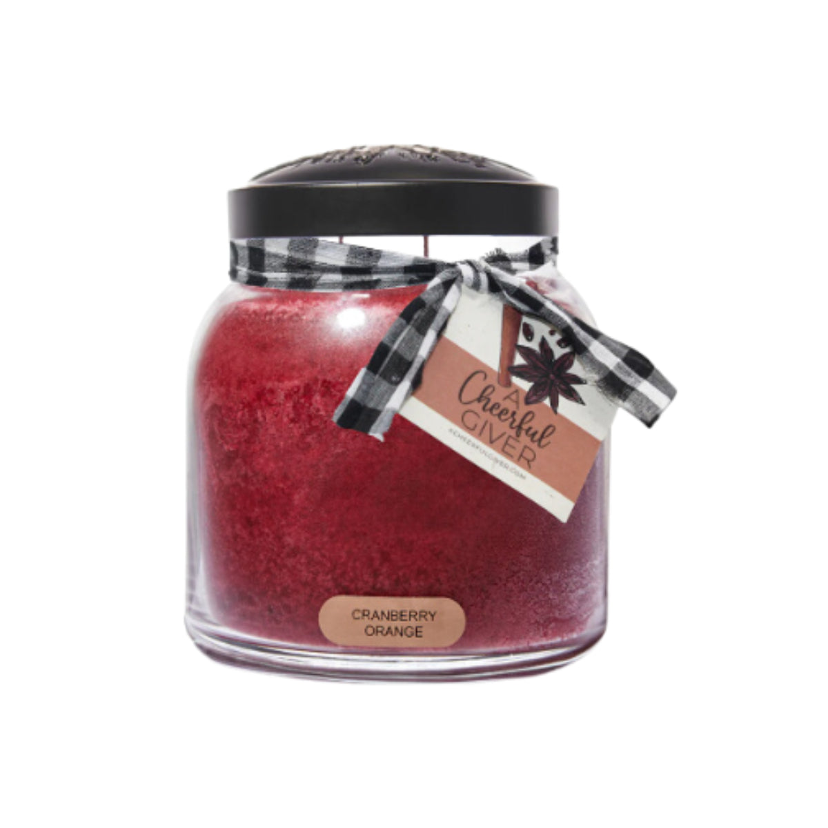 Vela Cranberry Orange Cheerful Candle