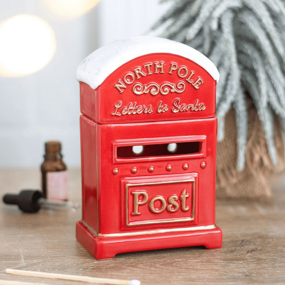 Queimador Letters to Santa Christmas Post Box