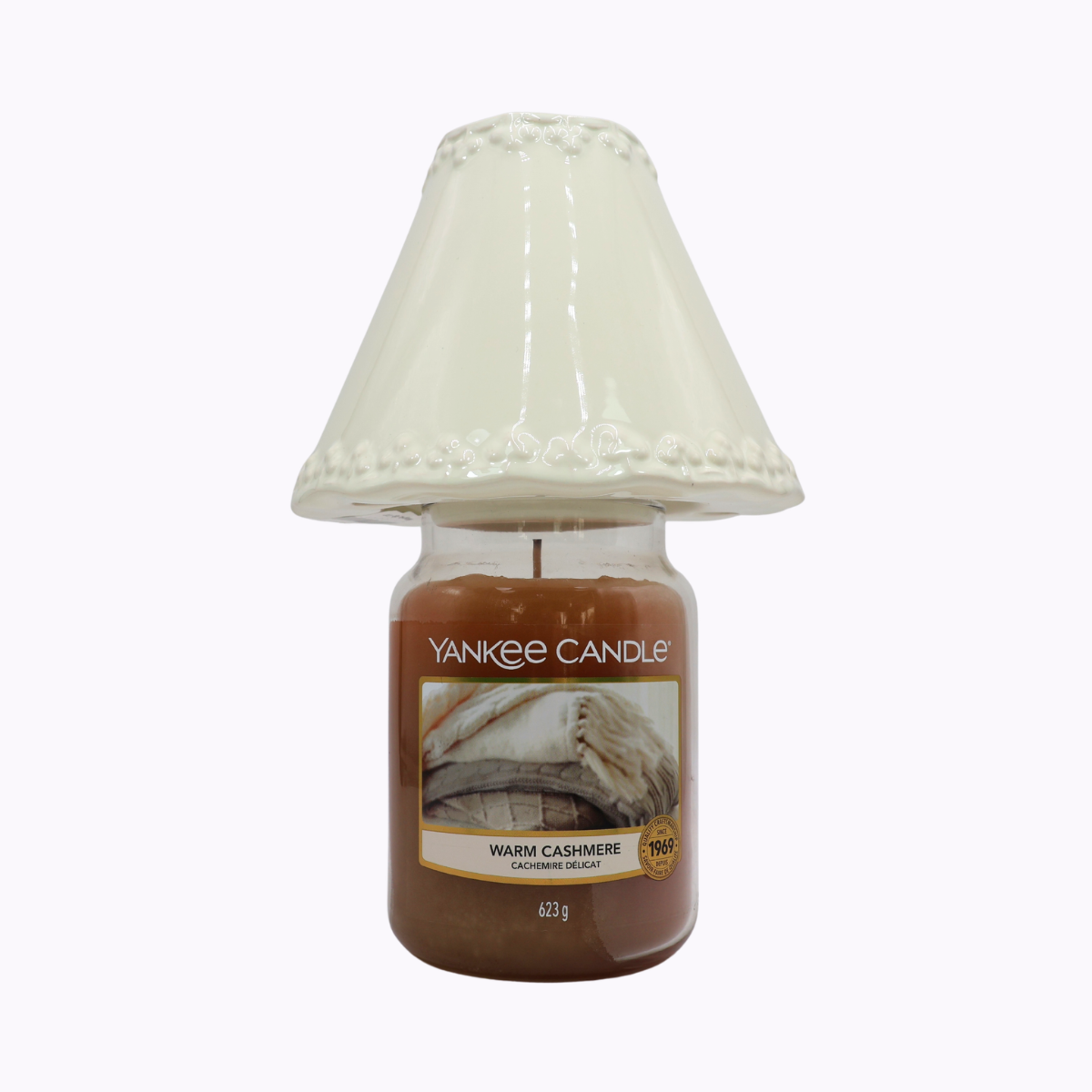 Abajour Cor Areia 16cm