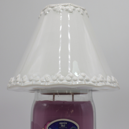 Abajour Branco 16cm